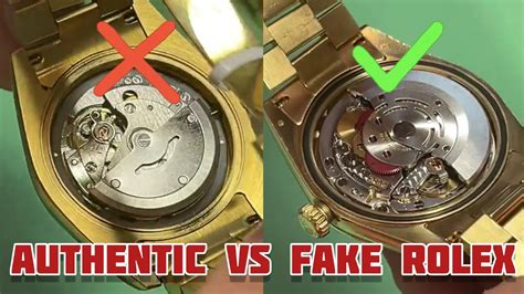 fake rolex movements|how to tell if a Rolex is fake.